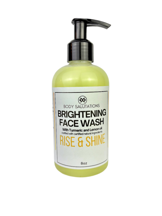 "Rise and Shine" Brightening face wash